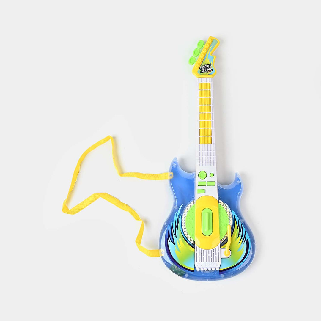 Guitar With Glasses & Microphone For Kids