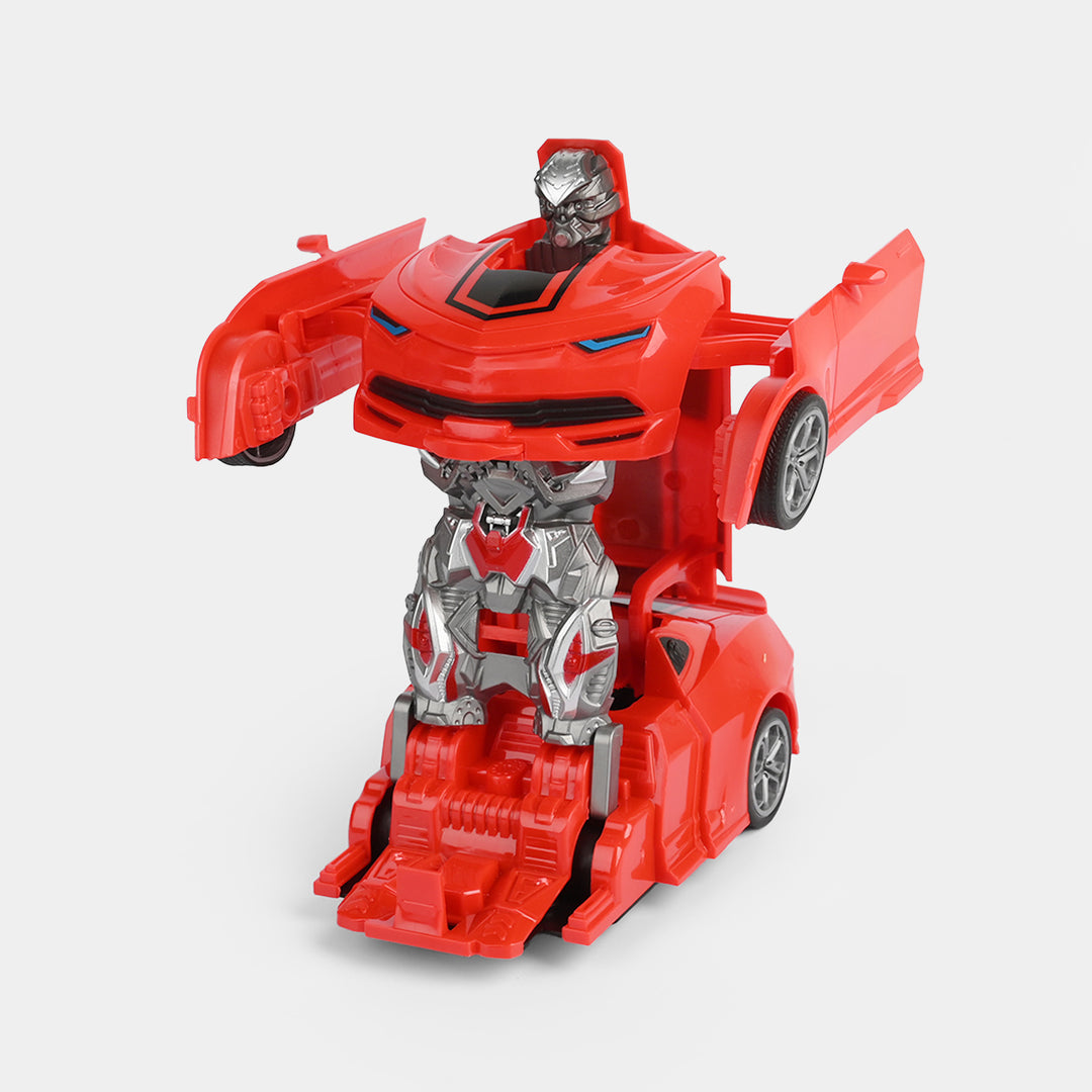 2-in-1 Dual Remote Control Transforming Vehicle Set