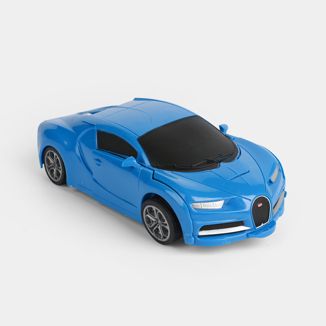 2-in-1 Dual Remote Control Transforming Vehicle Set
