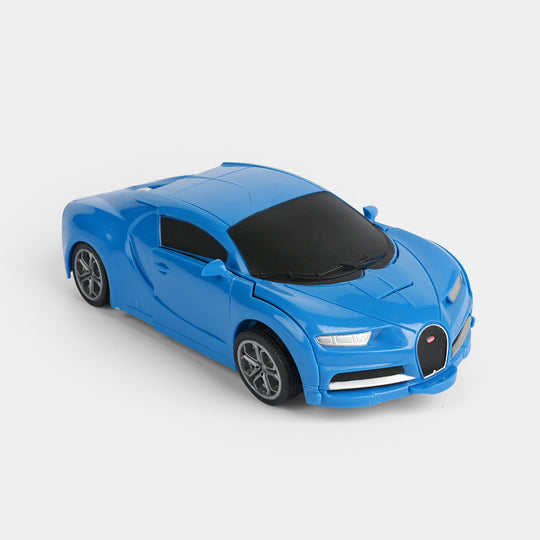 2-in-1 Dual Remote Control Transforming Vehicle Set