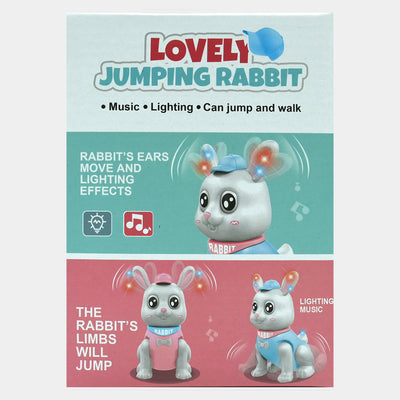 Electric Jumping Rabbit With Light & Music