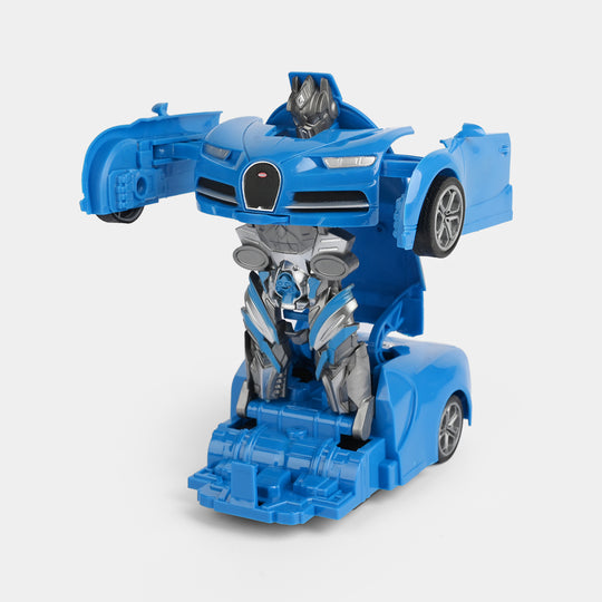 2-in-1 Dual Remote Control Transforming Vehicle Set