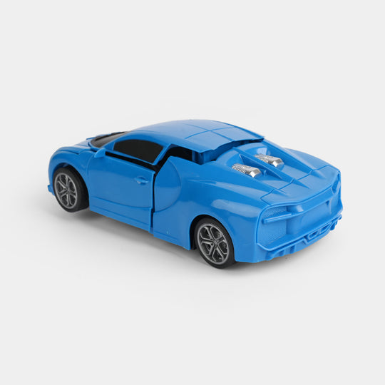 2-in-1 Dual Remote Control Transforming Vehicle Set