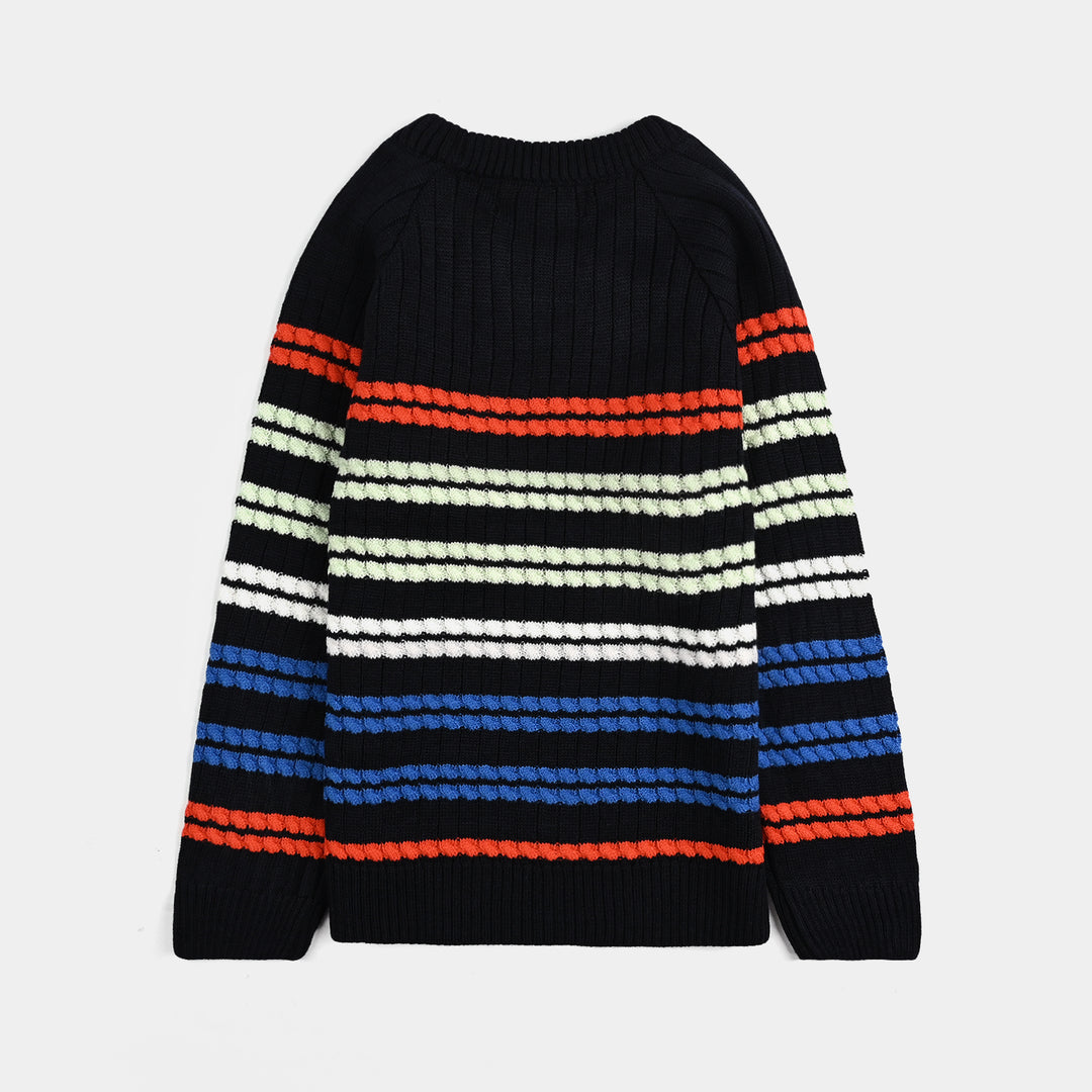 Boys Acrylic Sweater-Triadic - Multi