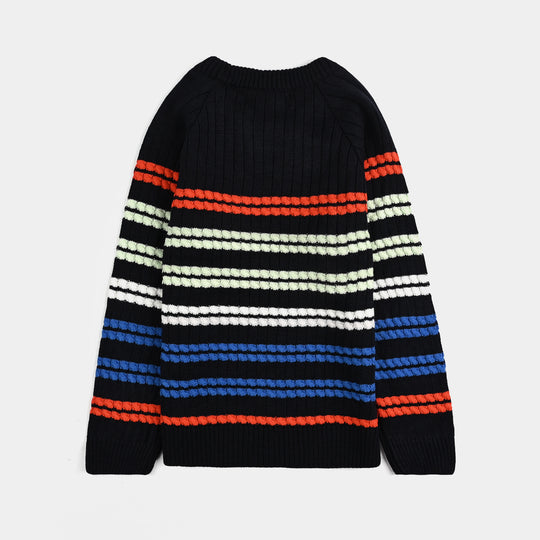 Boys Acrylic Sweater-Triadic - Multi