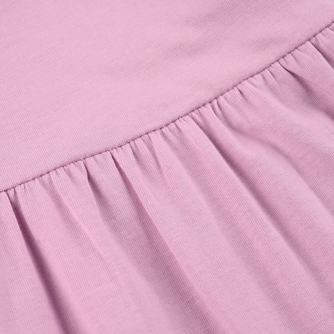 Infant Girls Jersey/Terry Knitted Frock (Good Mood)