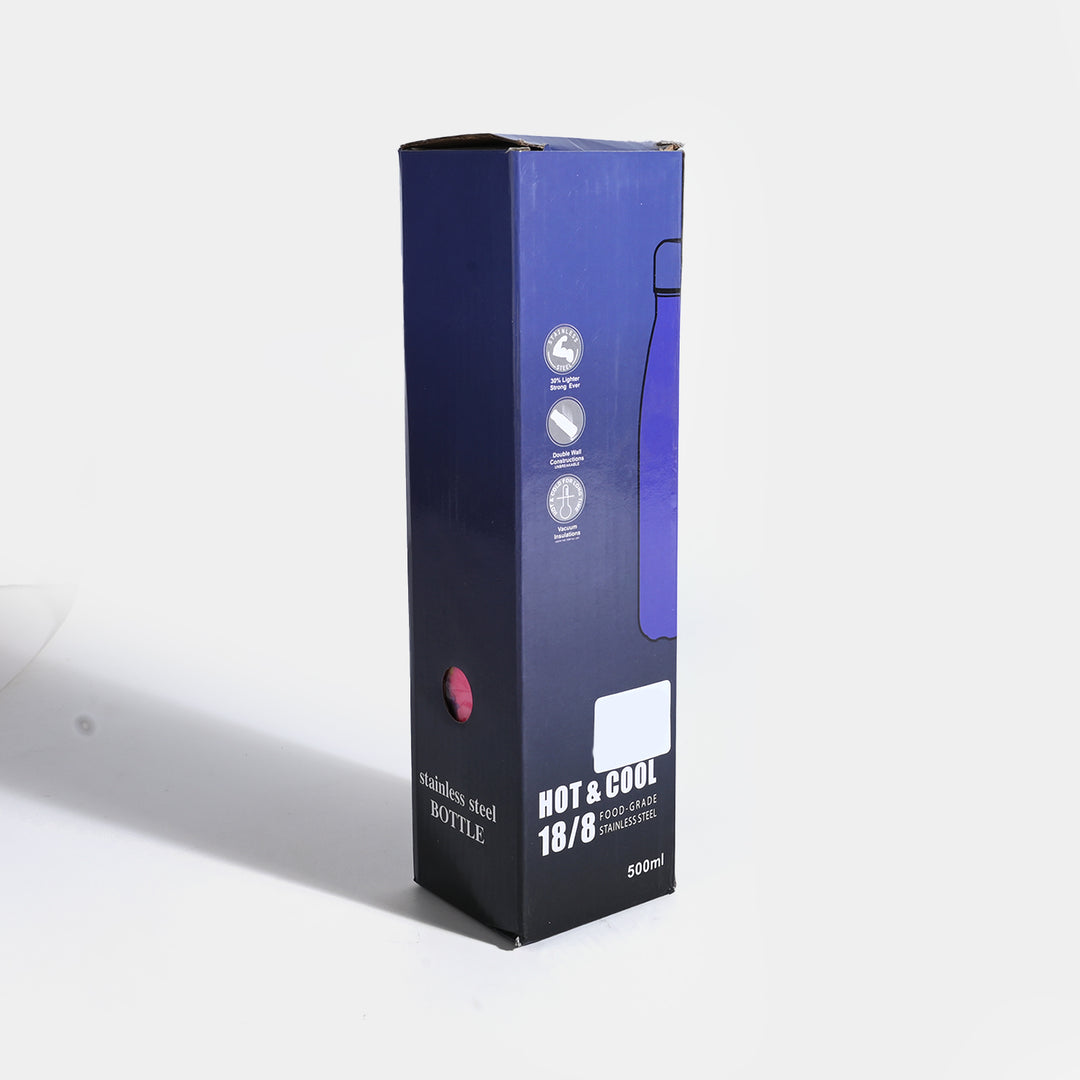 WATER BOTTLE STAINLESS STEEL | 500ML