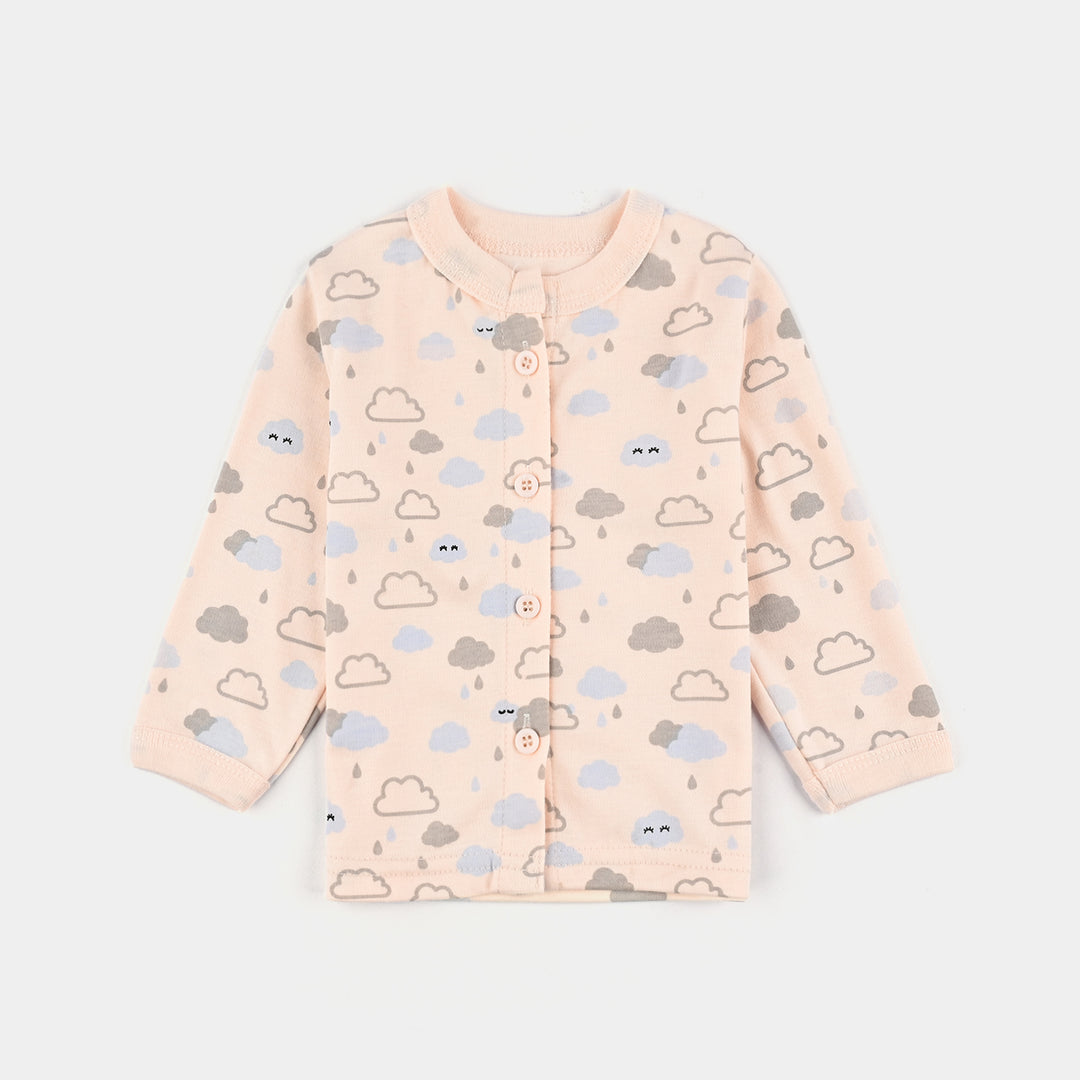 Infant Unisex Cotton Jabla Pajama Suit