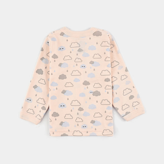 Infant Unisex Cotton Jabla Pajama Suit