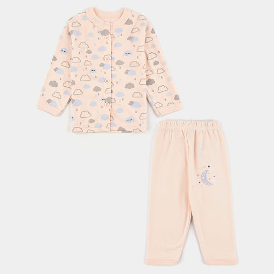 Infant Unisex Cotton Jabla Pajama Suit