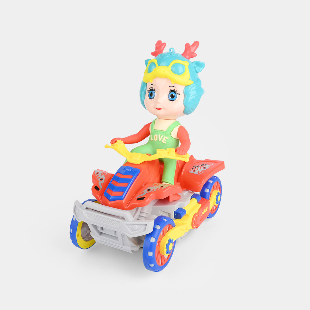 Electronic Stunt Vehicle / Deforming Light & Sound Toy