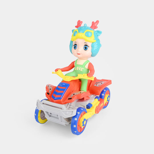Electronic Stunt Vehicle / Deforming Light & Sound Toy
