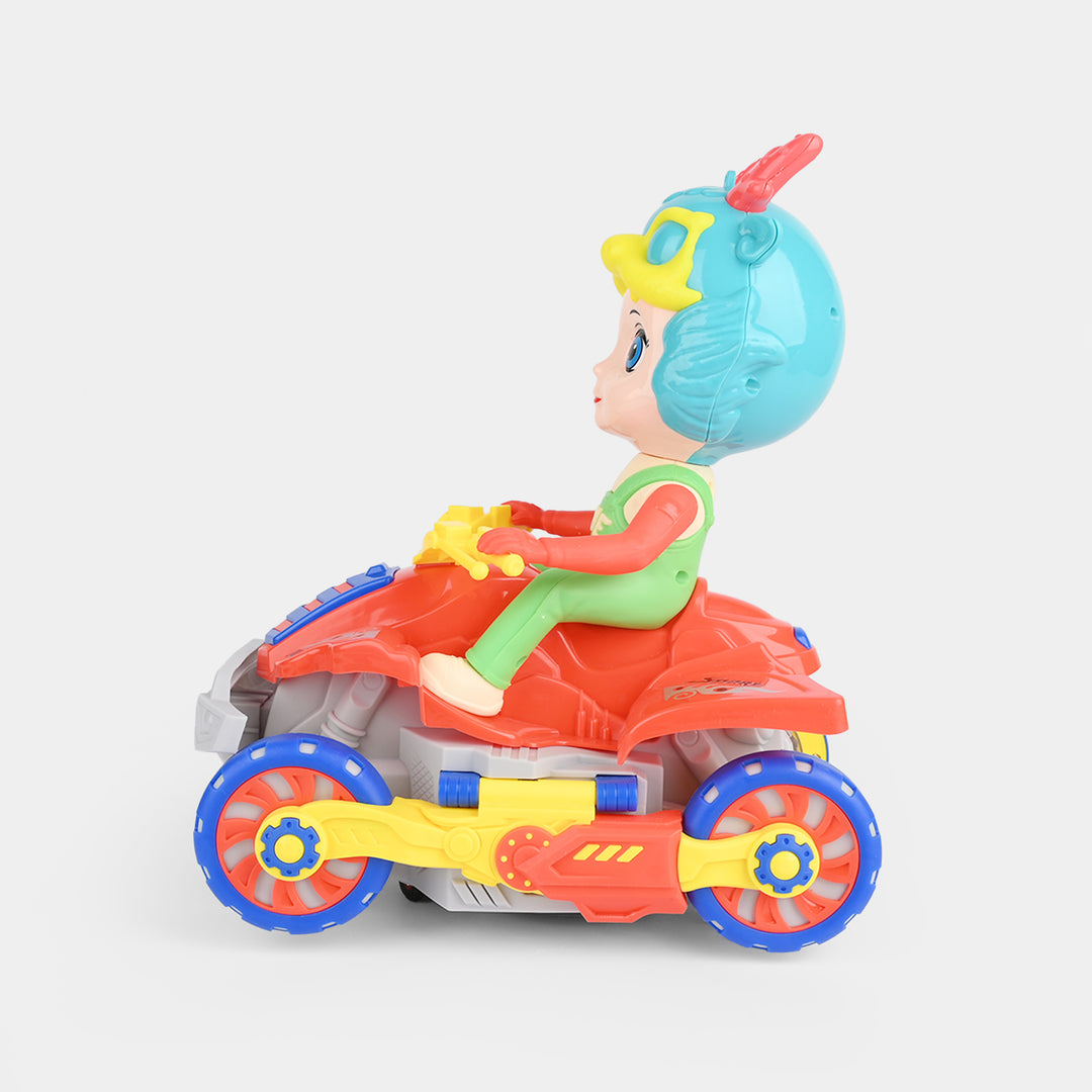 Electronic Stunt Vehicle / Deforming Light & Sound Toy
