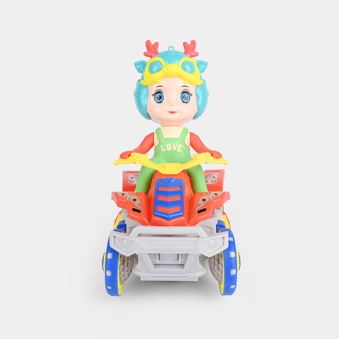 Electronic Stunt Vehicle / Deforming Light & Sound Toy
