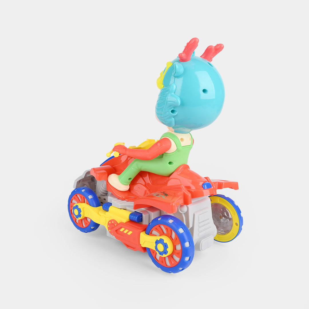 Electronic Stunt Vehicle / Deforming Light & Sound Toy