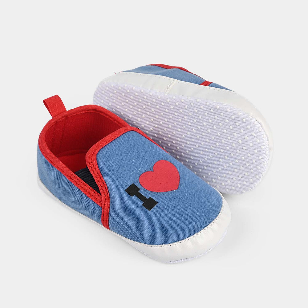 Baby Boy Shoes B-26-Blue/Red