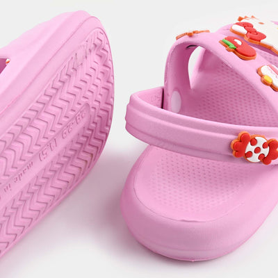 Girls Clogs 9909-7-Pink