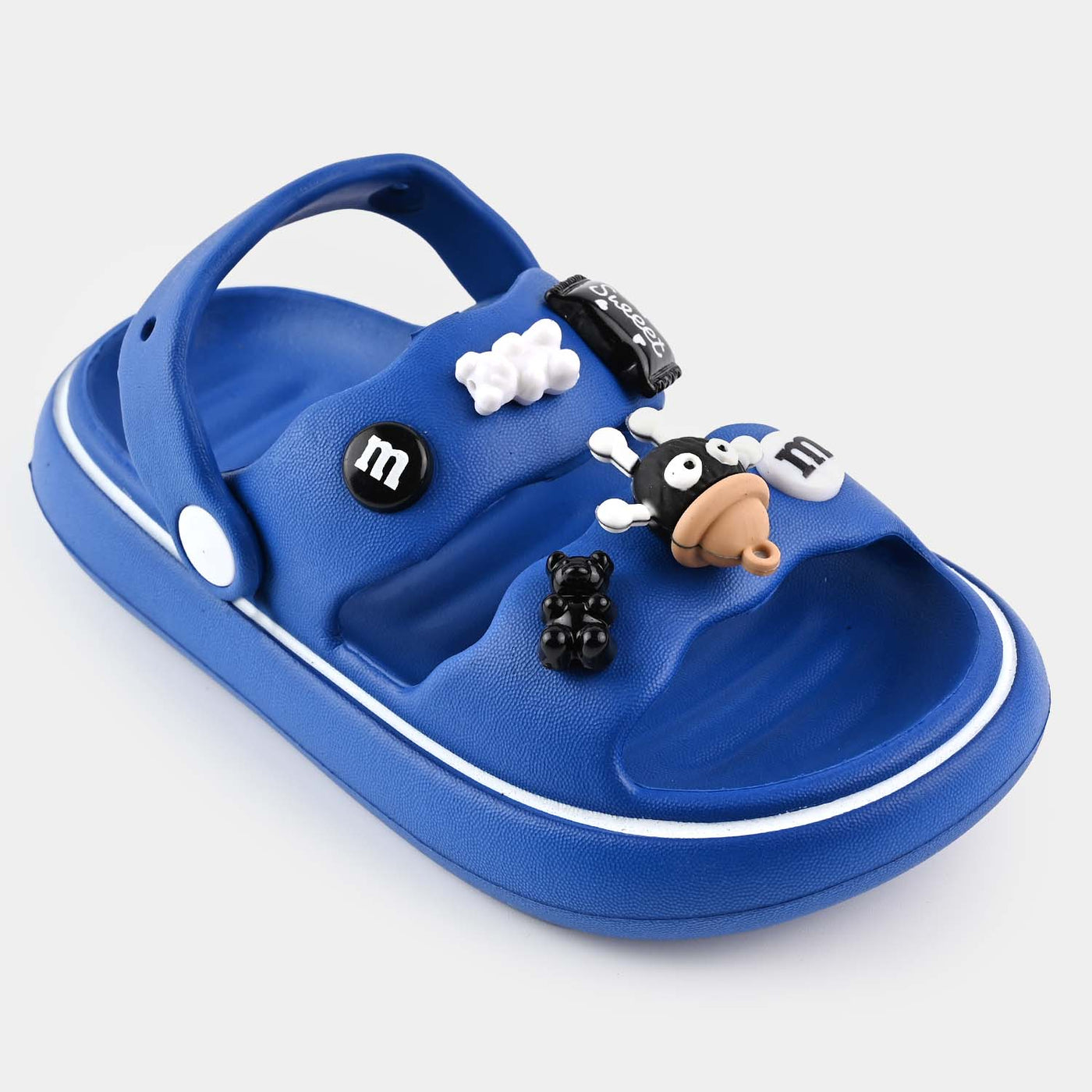 Boys Clogs 168-4-NAVY