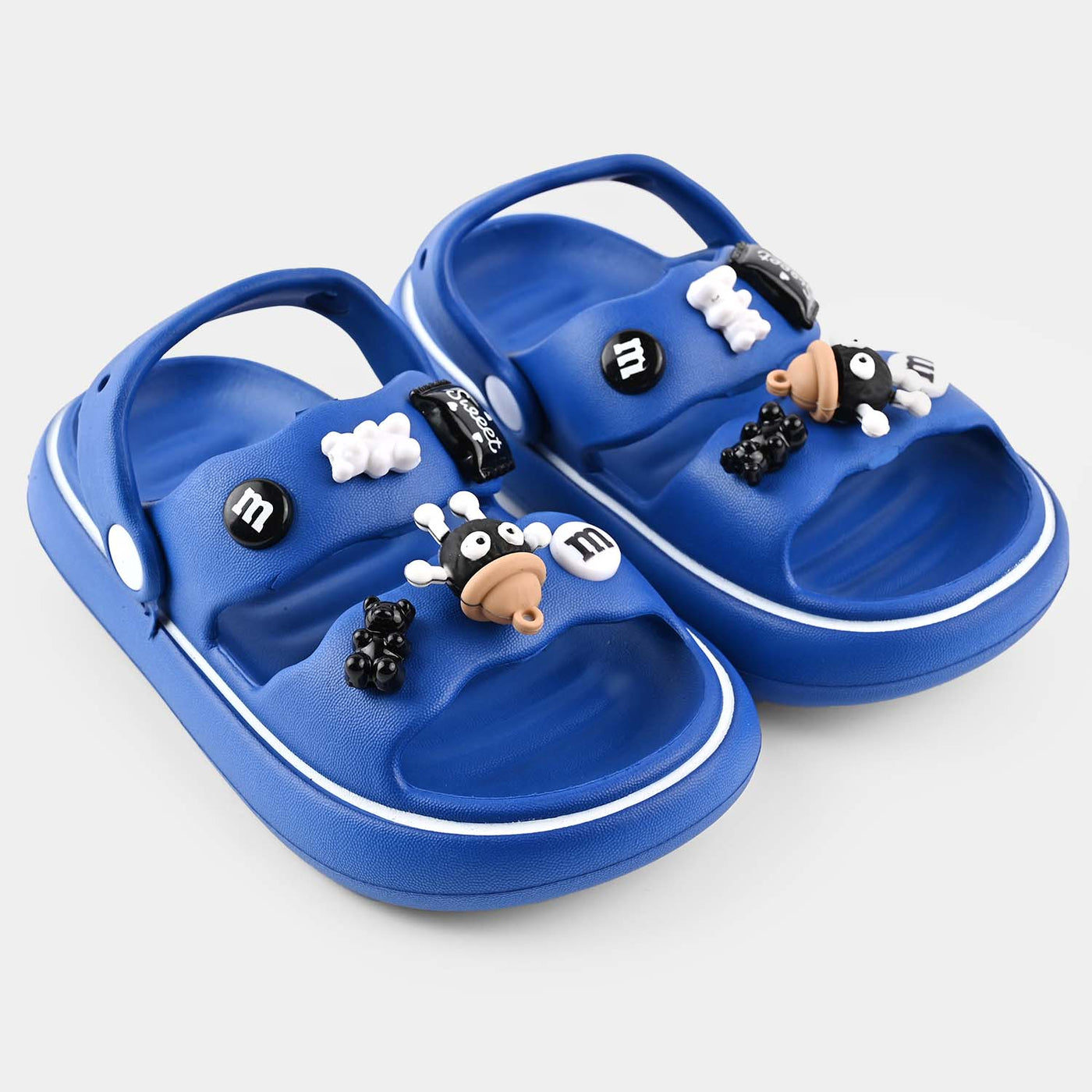 Boys Clogs 168-4-NAVY