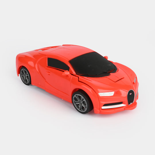 2-in-1 Dual Remote Control Transforming Vehicle Set