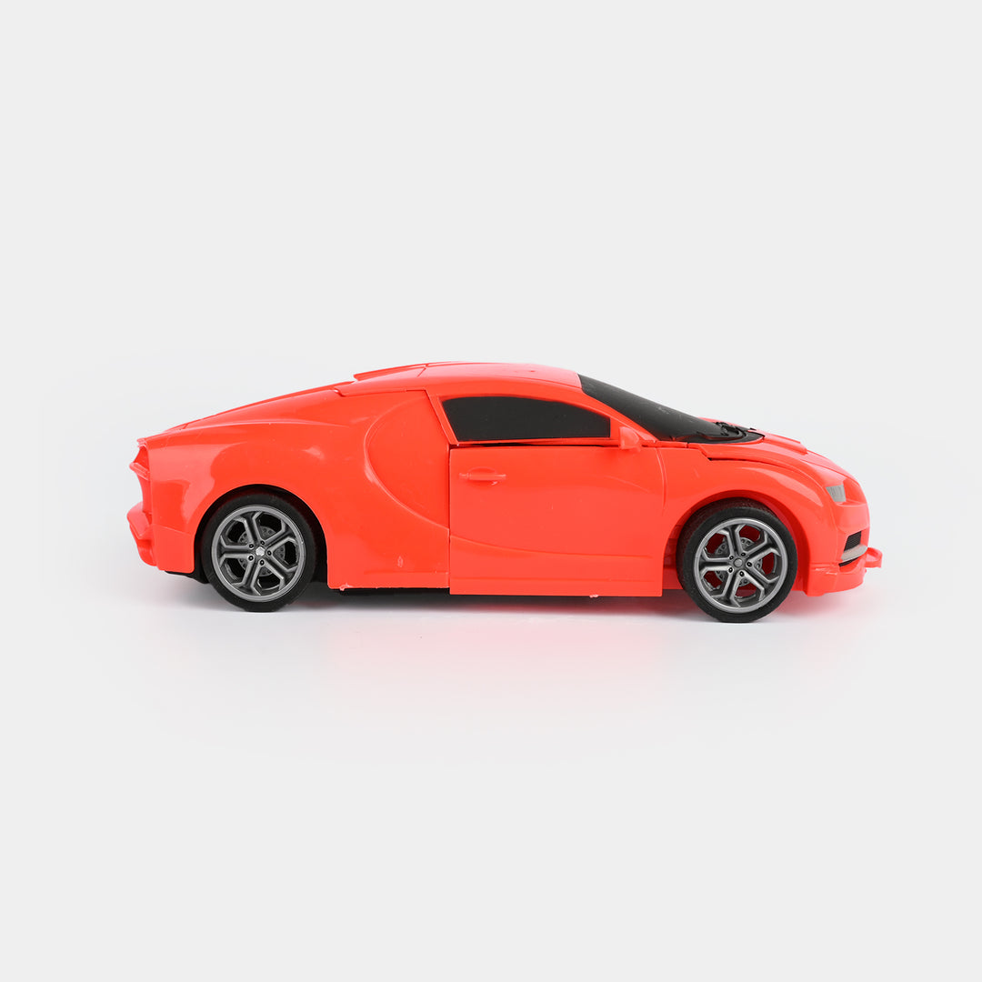 2-in-1 Dual Remote Control Transforming Vehicle Set