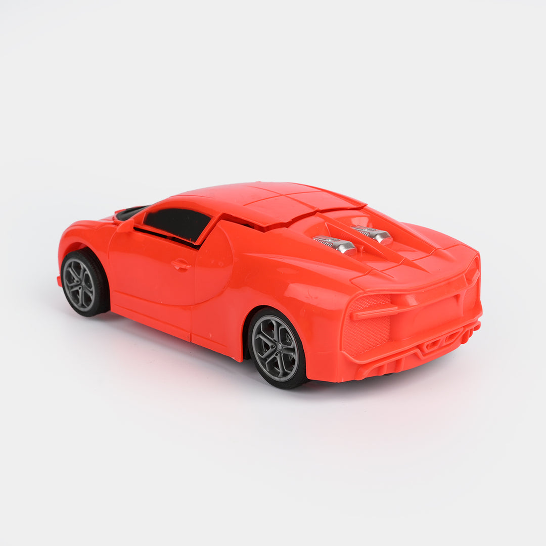 2-in-1 Dual Remote Control Transforming Vehicle Set