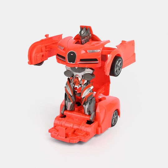 2-in-1 Dual Remote Control Transforming Vehicle Set