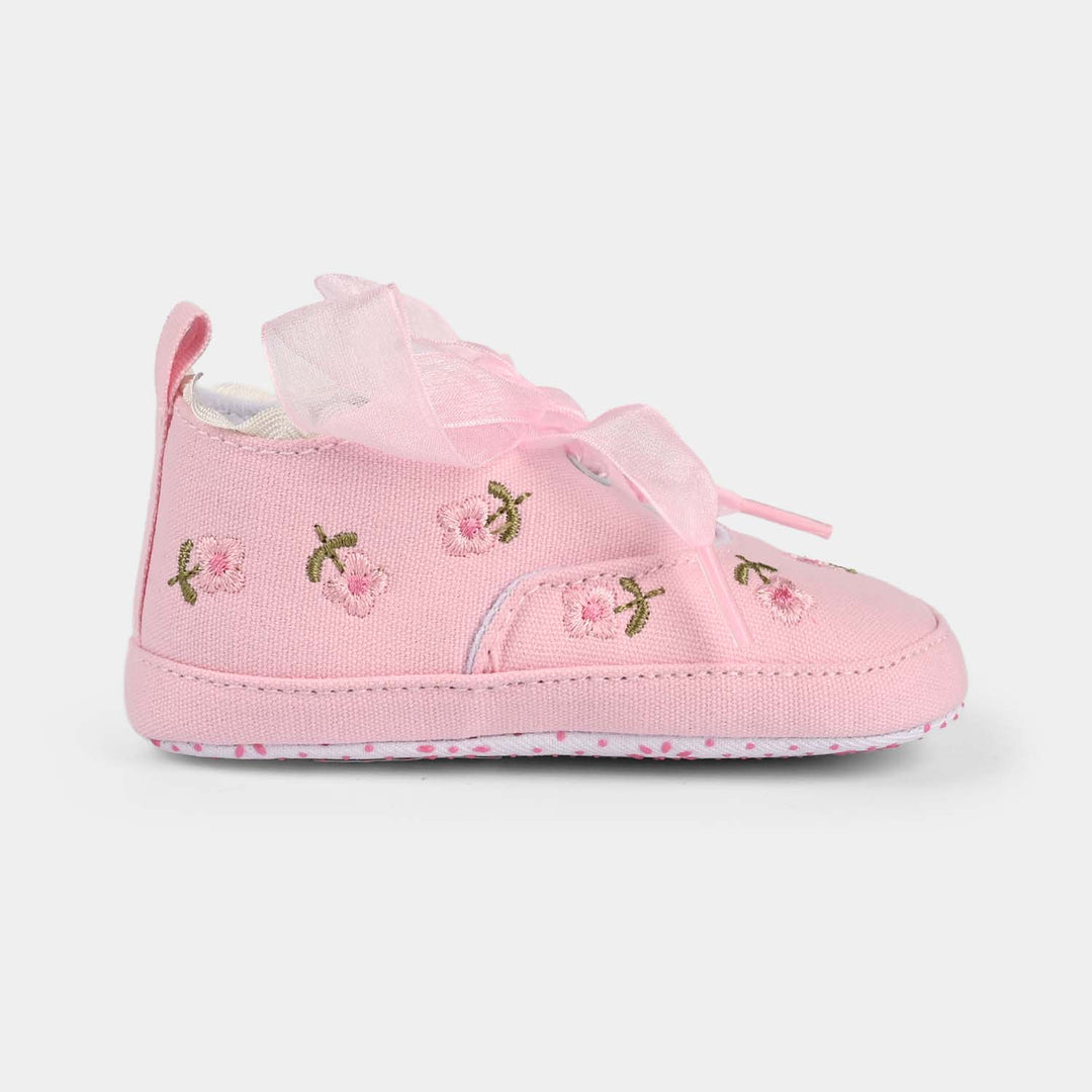 Baby Girl Shoes B-9-Pink