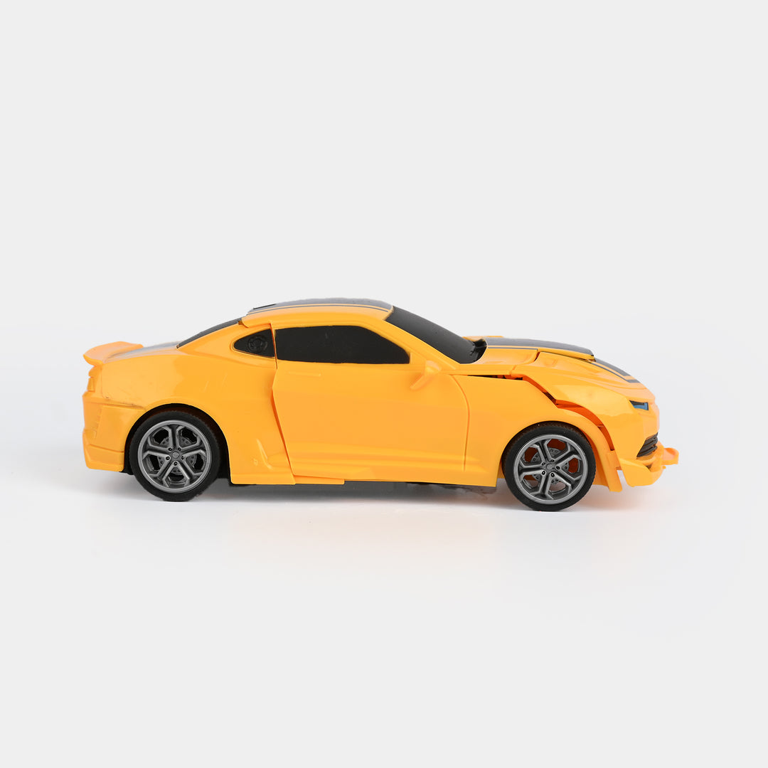2-in-1 Dual Remote Control Transforming Vehicle Set