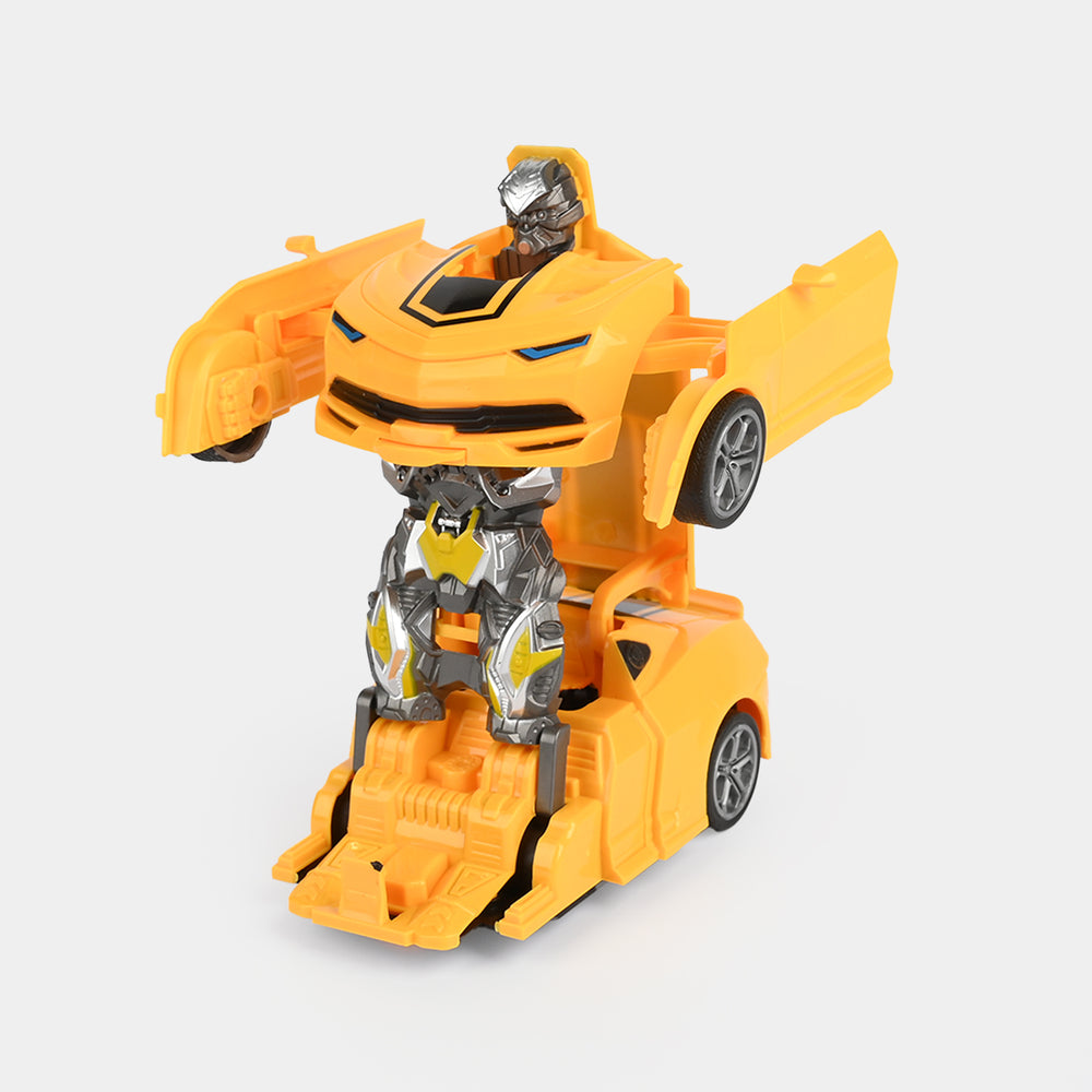 2-in-1 Dual Remote Control Transforming Vehicle Set