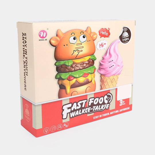 Fast Food Walkie-Talkie Set