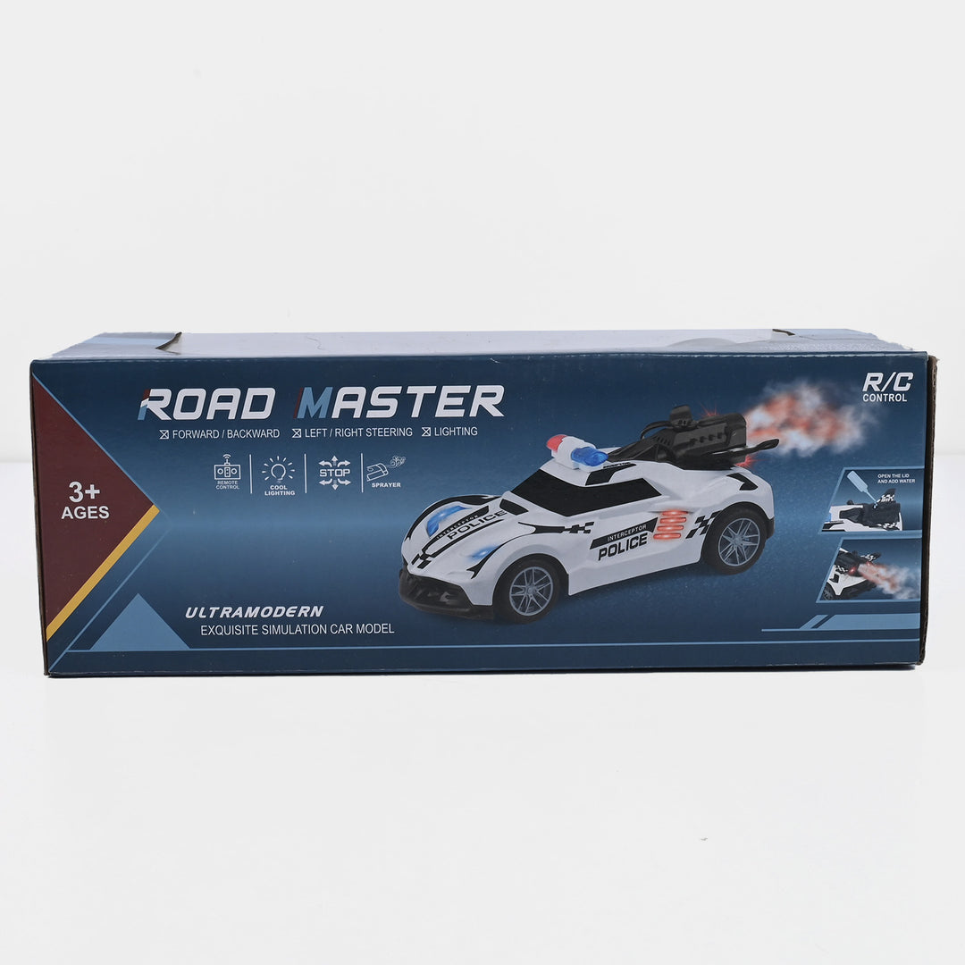 Remote Control 5 Function Police Car For Kids