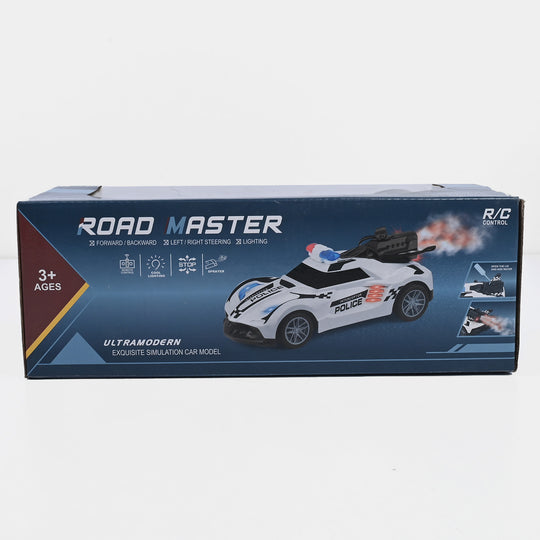 Remote Control 5 Function Police Car For Kids