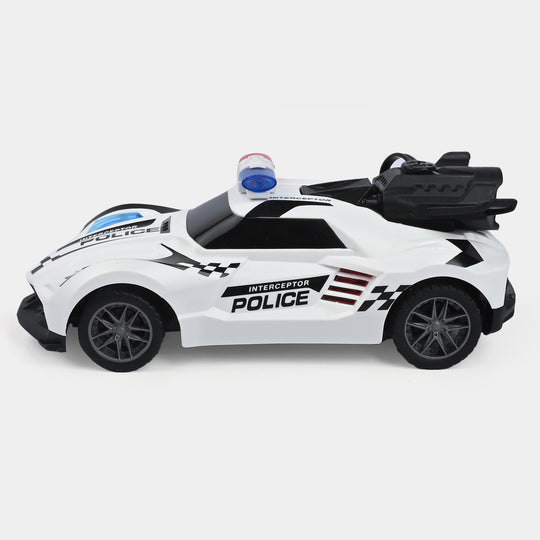 Remote Control 5 Function Police Car For Kids