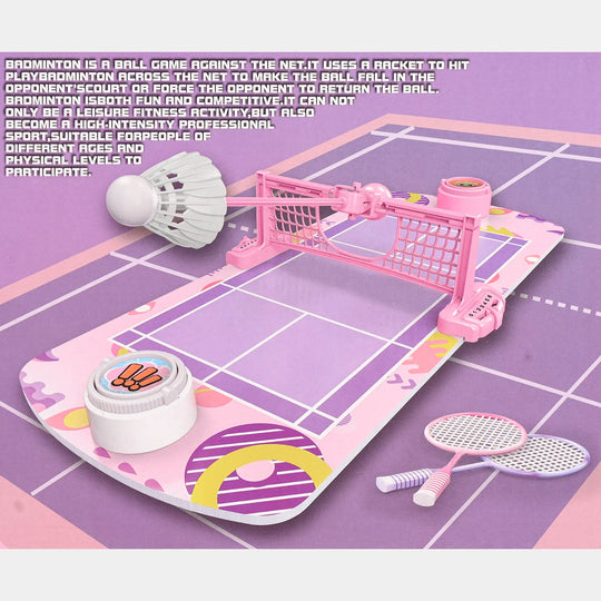 Tabletop Badminton Game Set for Kids