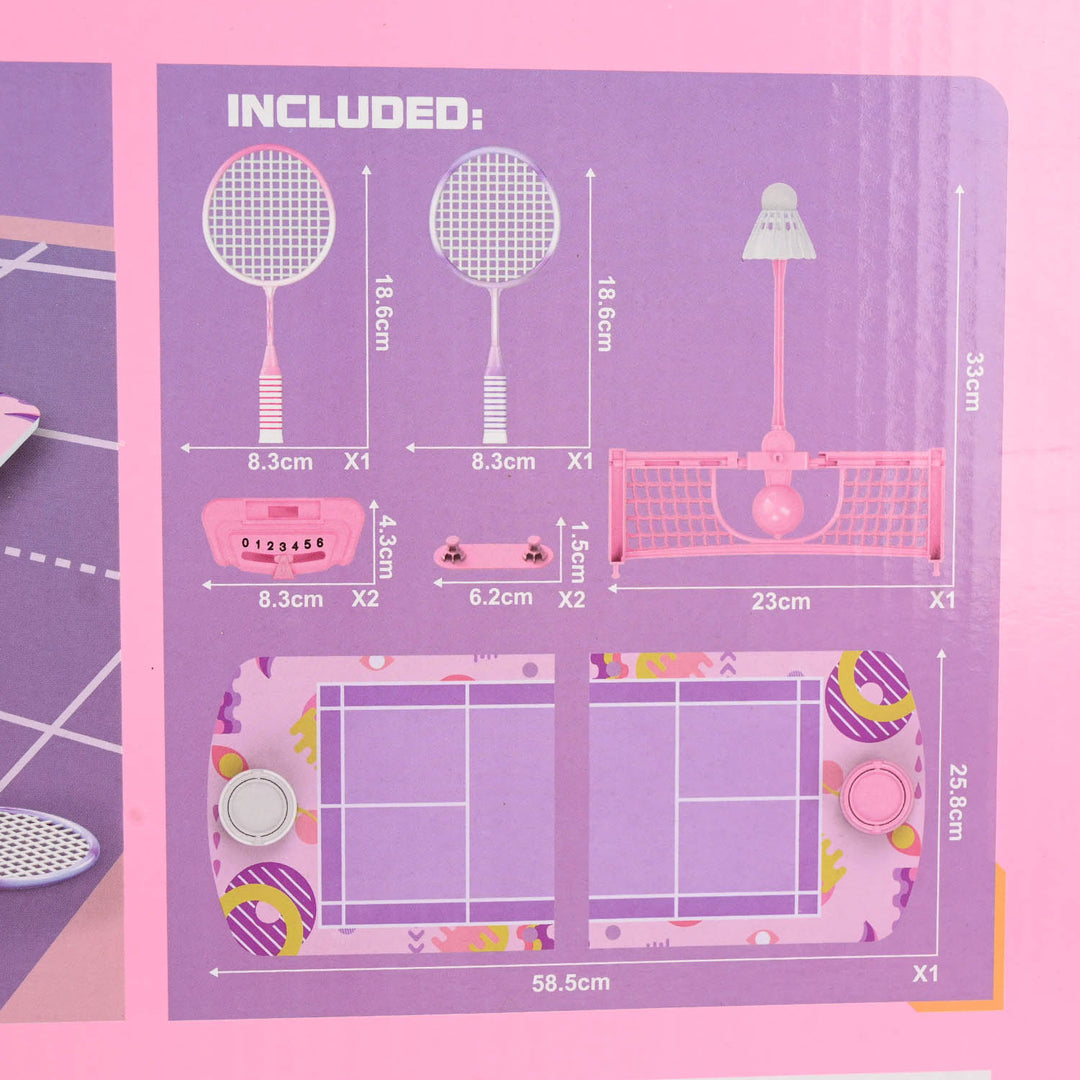 Tabletop Badminton Game Set for Kids
