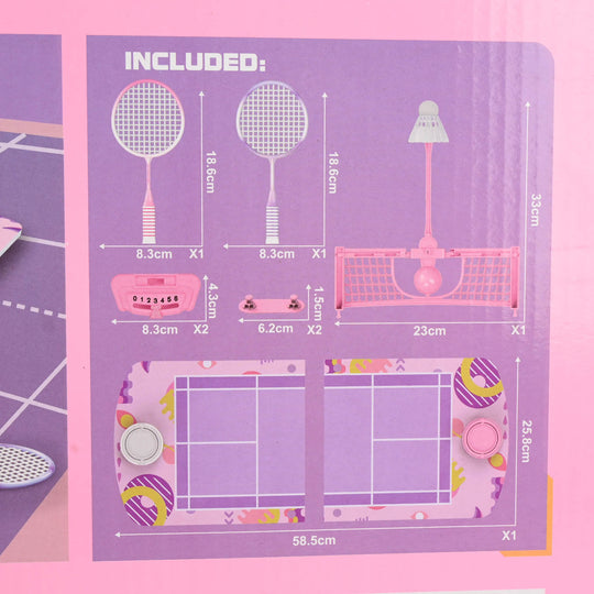 Tabletop Badminton Game Set for Kids