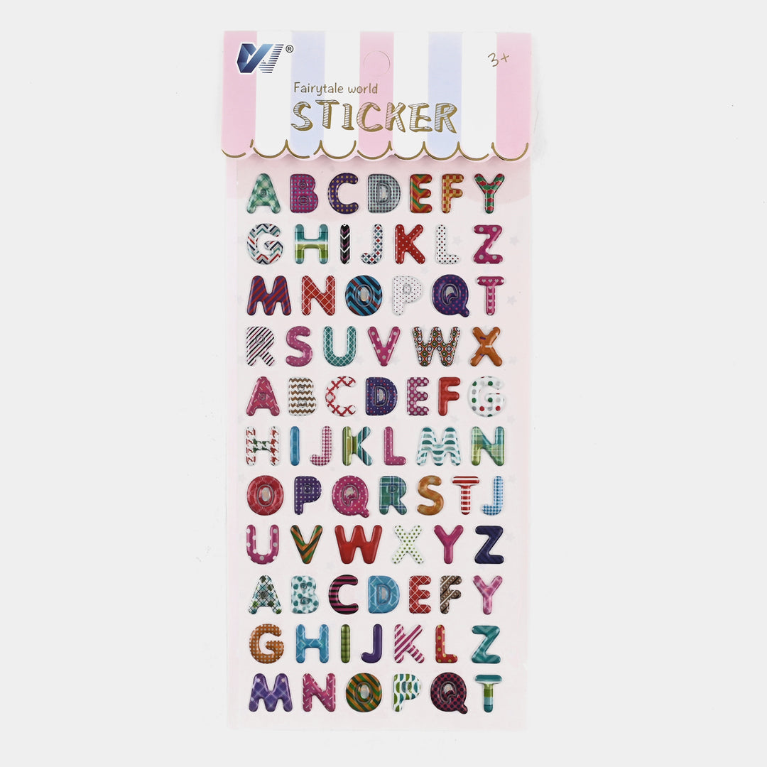 Educational Sticker For Art & Craft