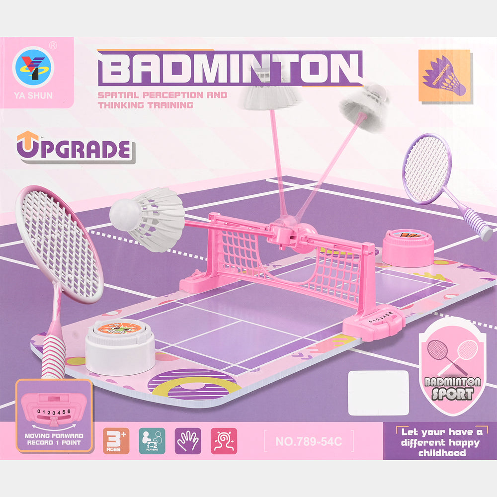 Tabletop Badminton Game Set for Kids