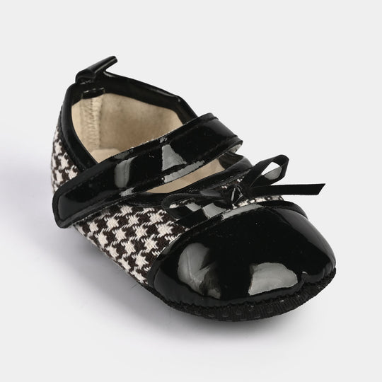 Baby Girl Shoes B-7-BLACK