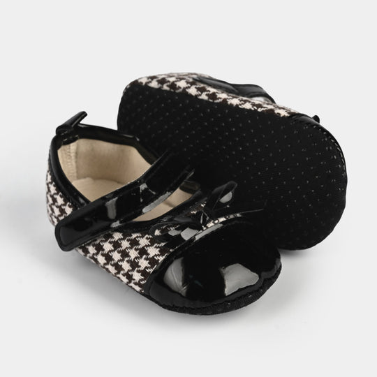 Baby Girl Shoes B-7-BLACK