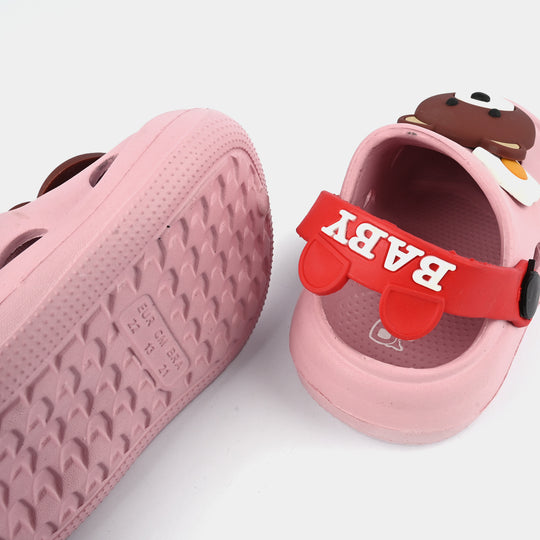 Girls Clogs WI-003-Pink