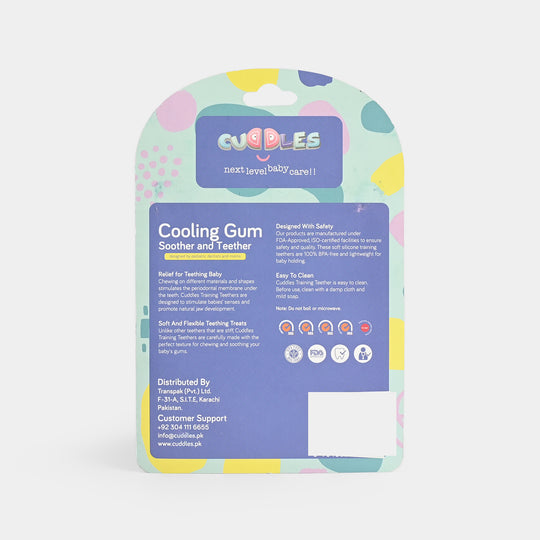Cuddles Baby Cooling Gum Soother & Teether - Ring