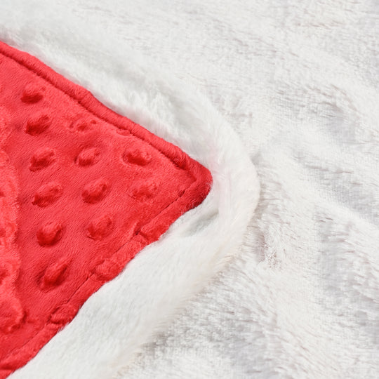 Blanket + Neck pillow | Red