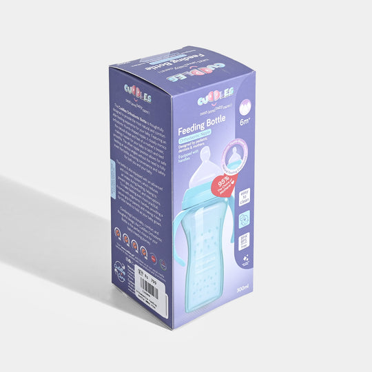 Cuddles Baby Feeding Bottle – 300ml (6+ Months