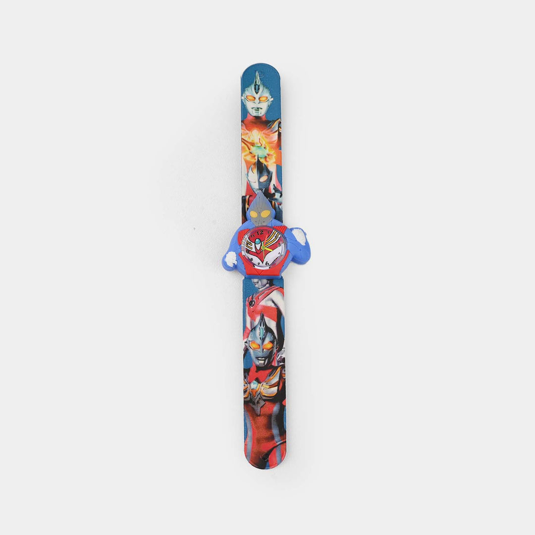 Slap Band Silicon Wrist Watch