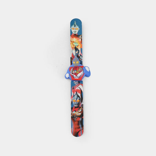 Slap Band Silicon Wrist Watch