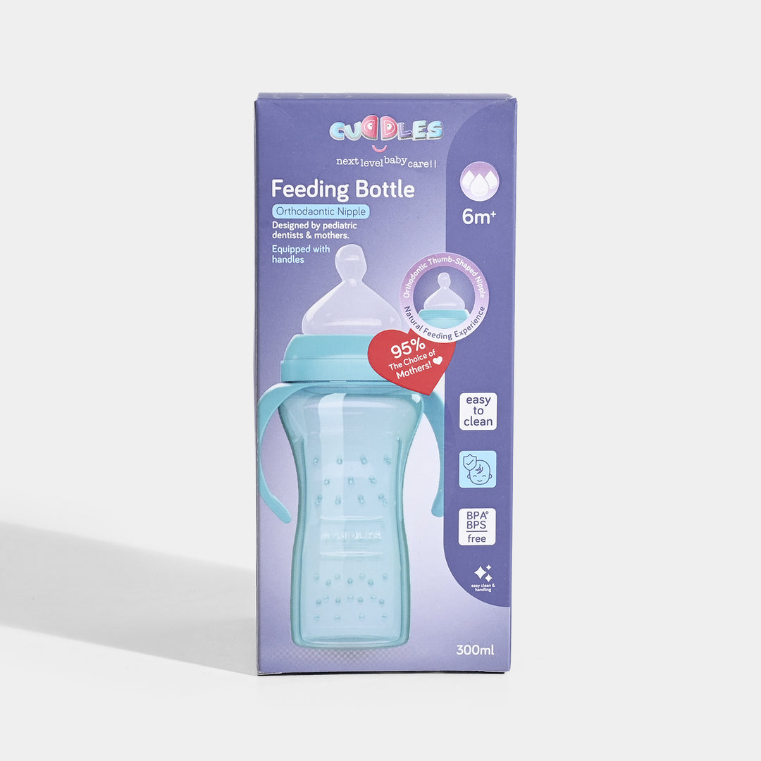 Cuddles Baby Feeding Bottle – 300ml (6+ Months