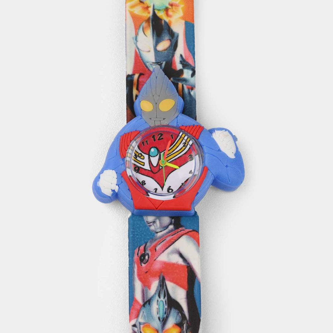 Slap Band Silicon Wrist Watch