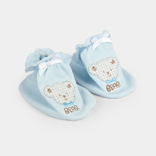 Soft Cotton Baby Booties | 6-9M